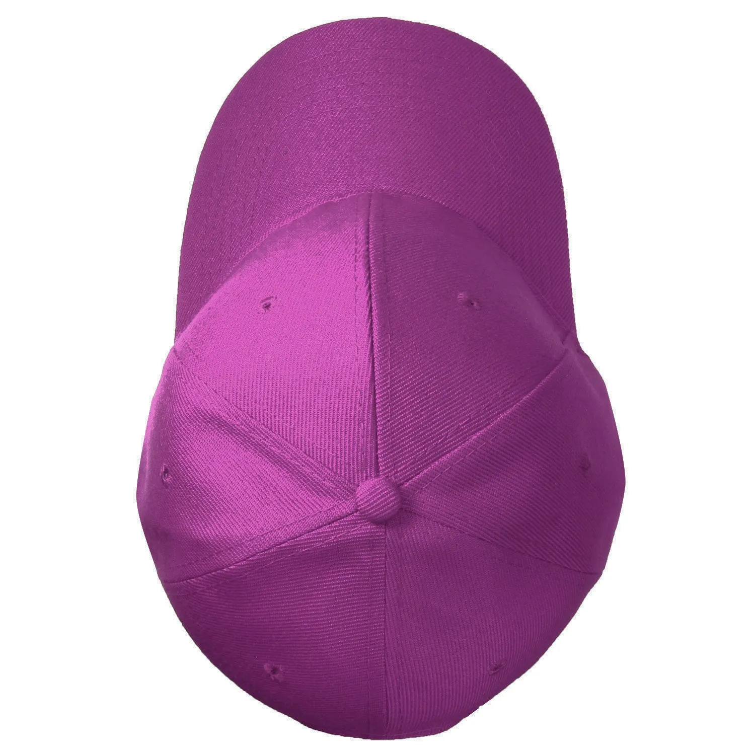 12-Pack Baseball Dad Cap Velcro Strap Adjustable Size - Fuchsia