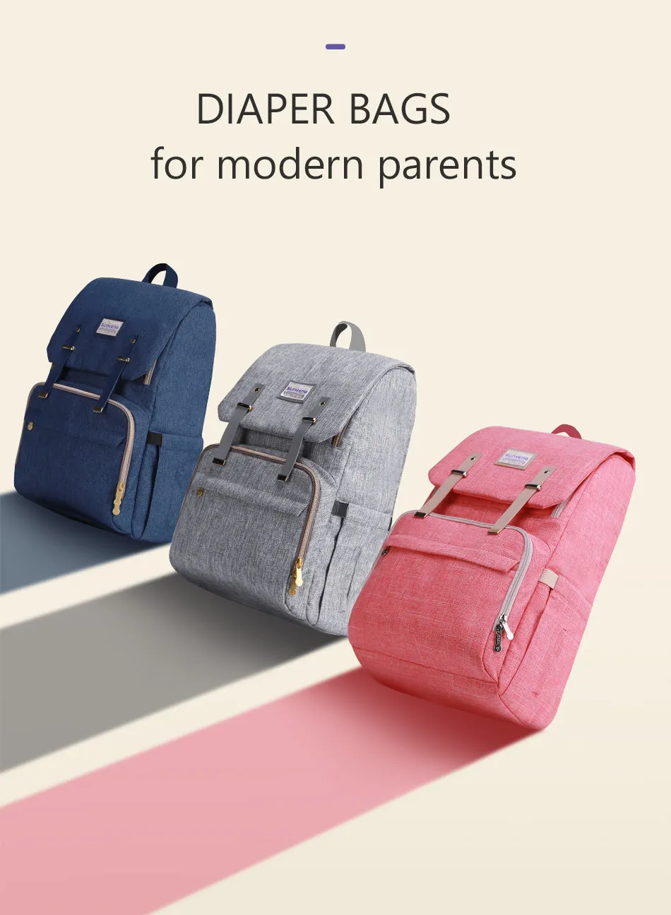 2018 Modern Parent Diaper Bag