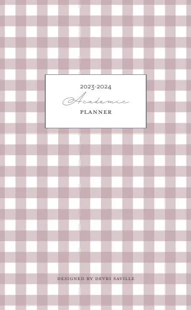 2023-2024 Academic Planner