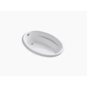 60" x 40" x 17.63" Drop-In Bathtub in White