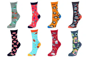 8 Pair Value Pack Women's Socks 1001