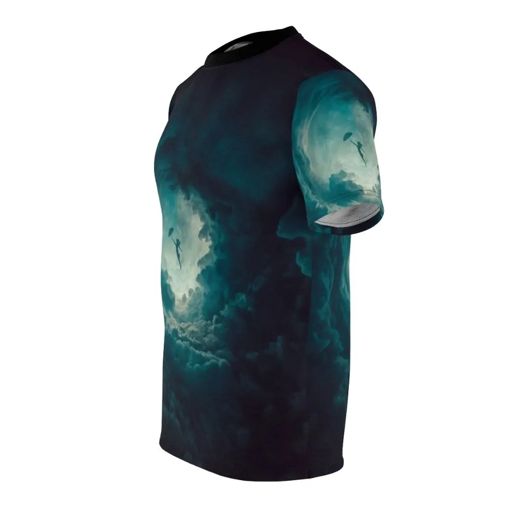 Abstract Round Things Graphic T-Shirt