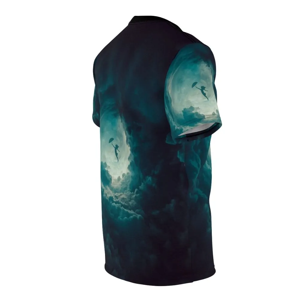 Abstract Round Things Graphic T-Shirt