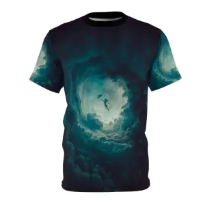Abstract Round Things Graphic T-Shirt