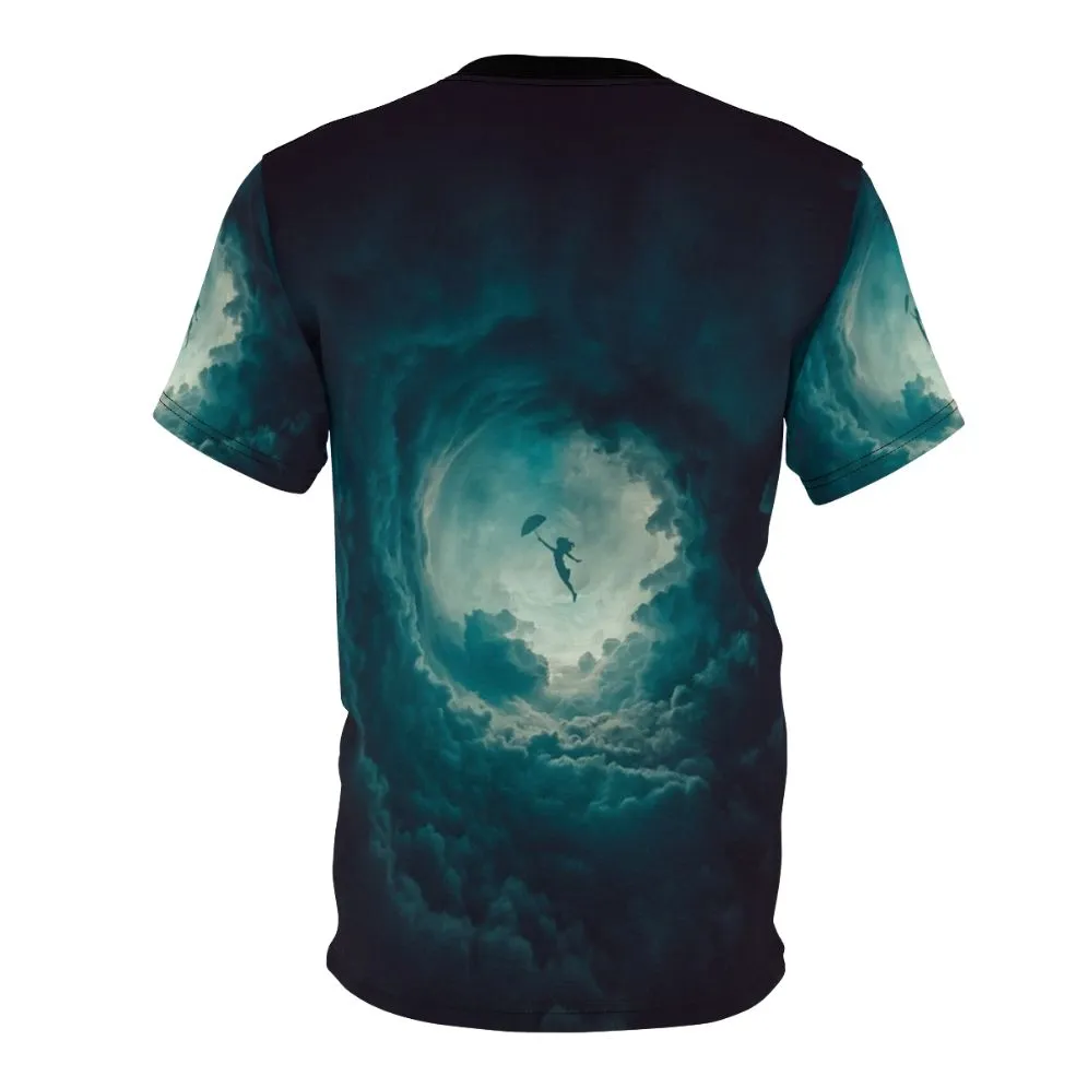 Abstract Round Things Graphic T-Shirt