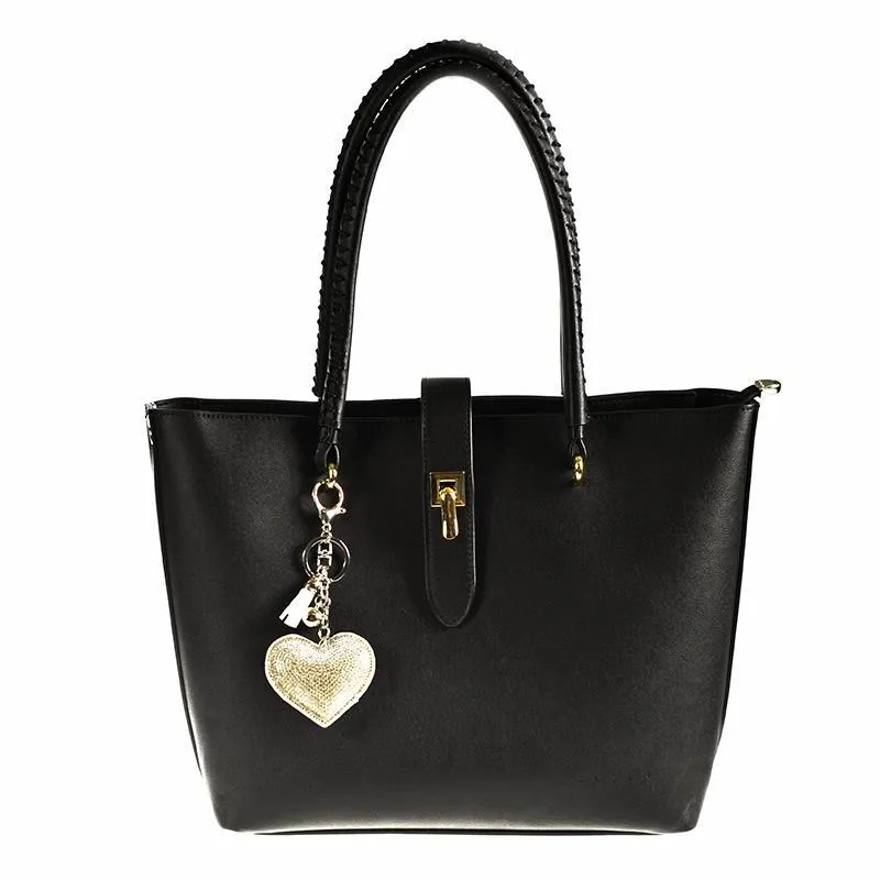 ACC-00013 - Golden Heart Keychain