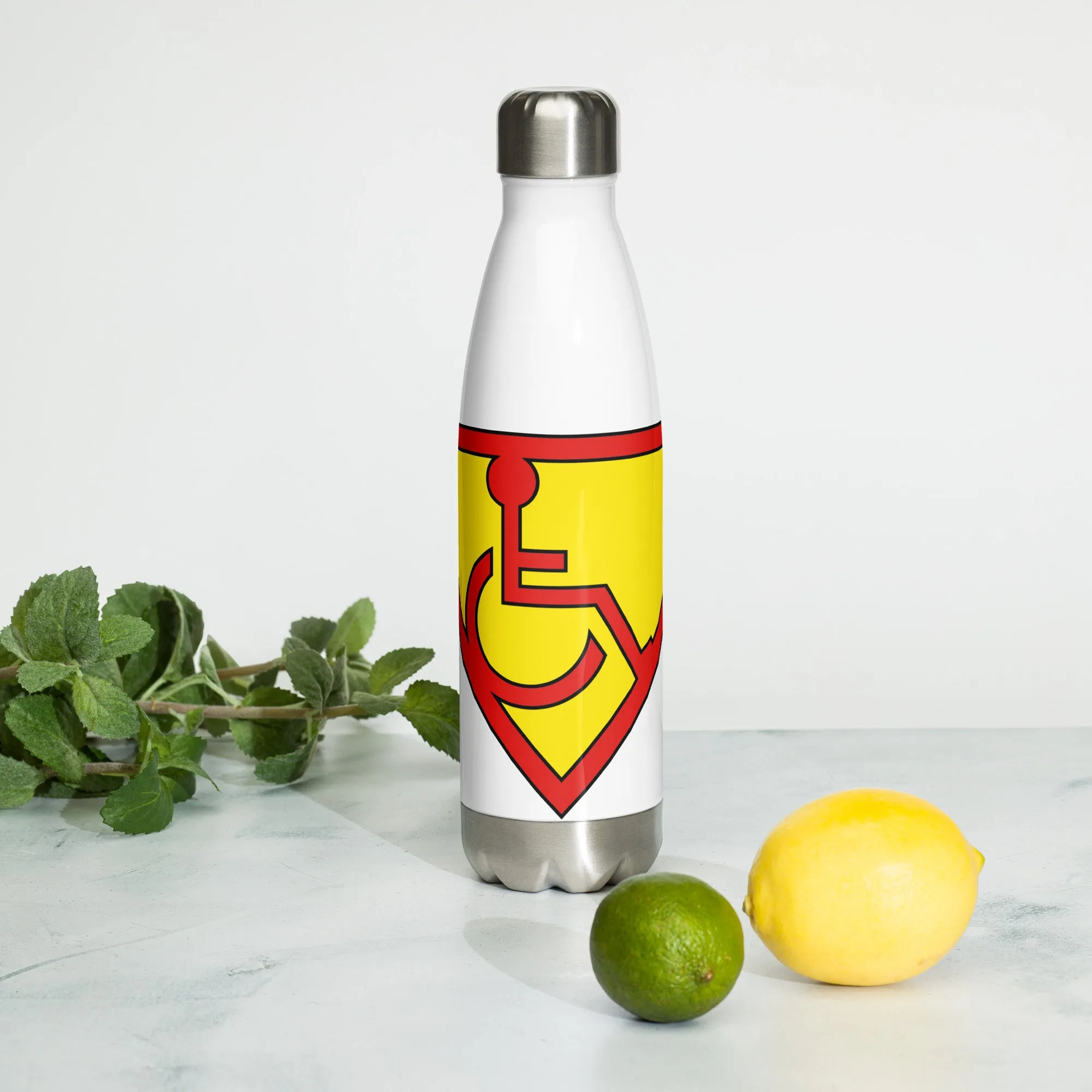 Adaptive Logo (Colored 1.0) Stainless Steel Water Bottle