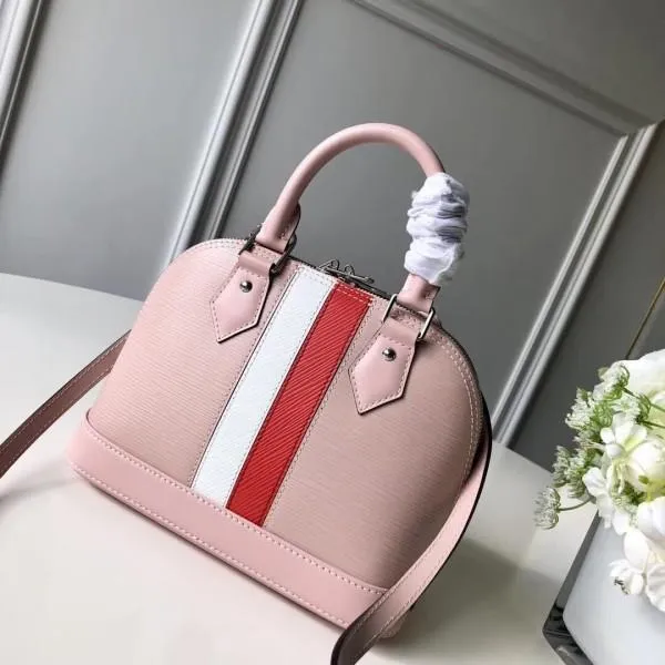 Alma Bb Handbag M51961 Pink Epi Leather 2018