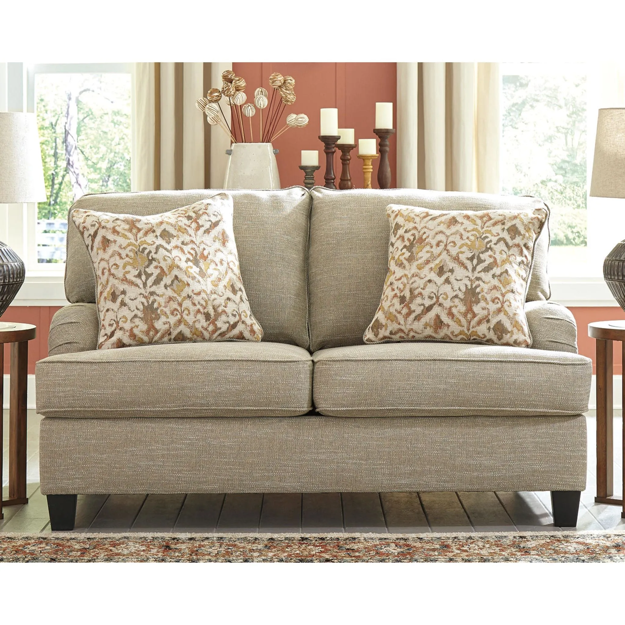 Almanza Loveseat - Wheat