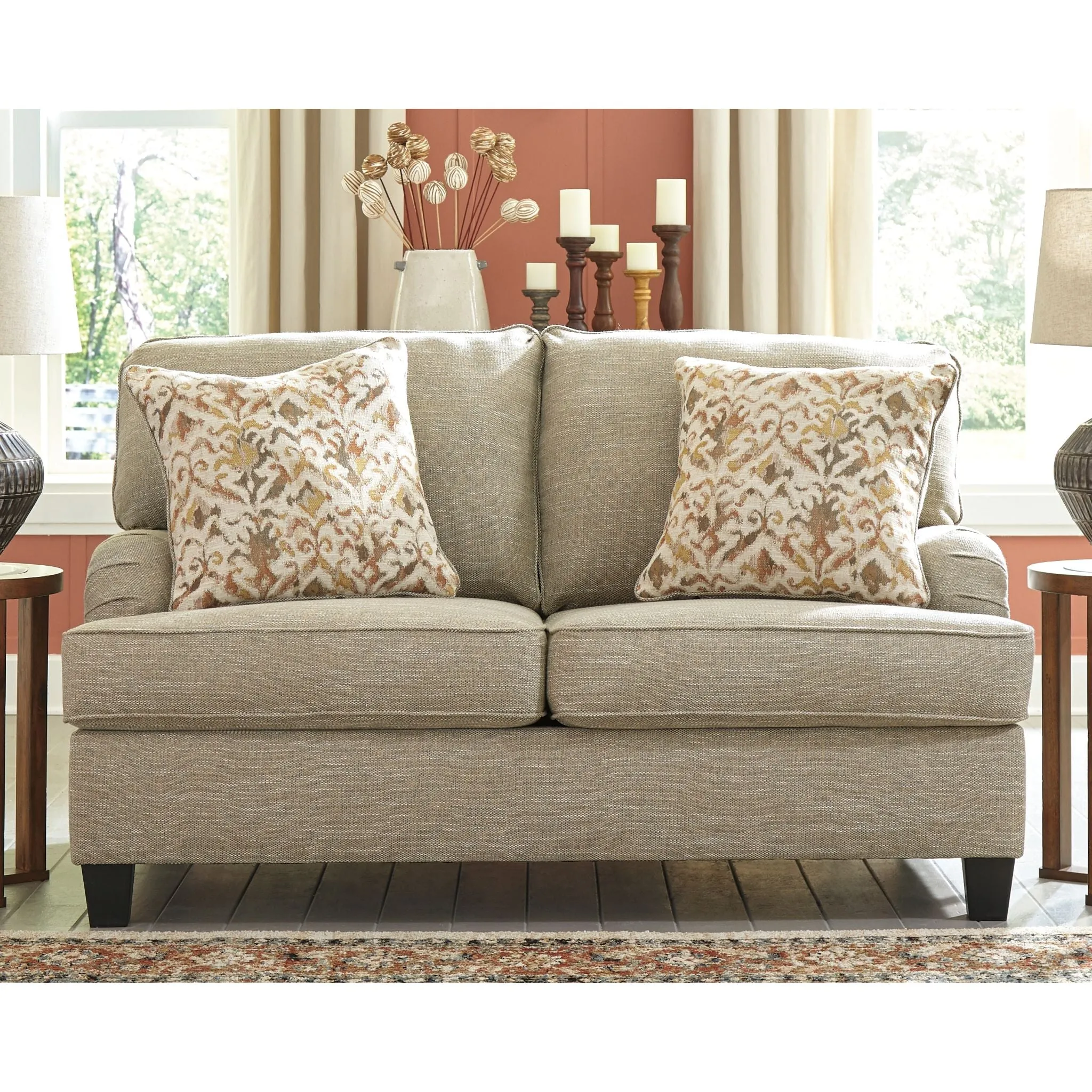 Almanza Loveseat - Wheat