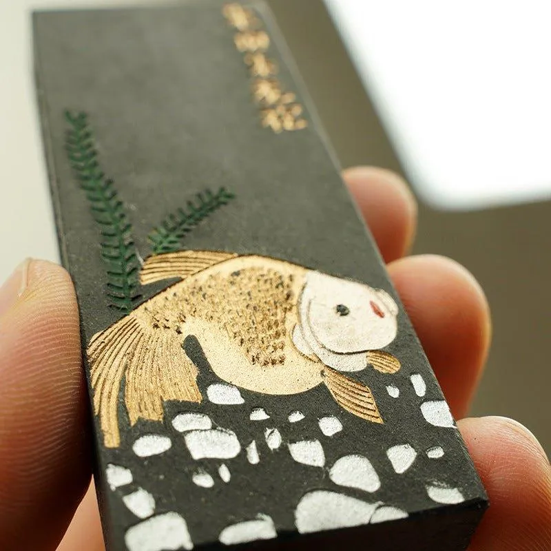 Anhui Hu Kaiwen Four Treasures of the study boxed ink sticks 4 pieces in a box NP-090035