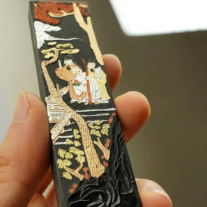 Anhui Hu Kaiwen Four Treasures of the study boxed ink sticks 4 pieces in a box NP-090035