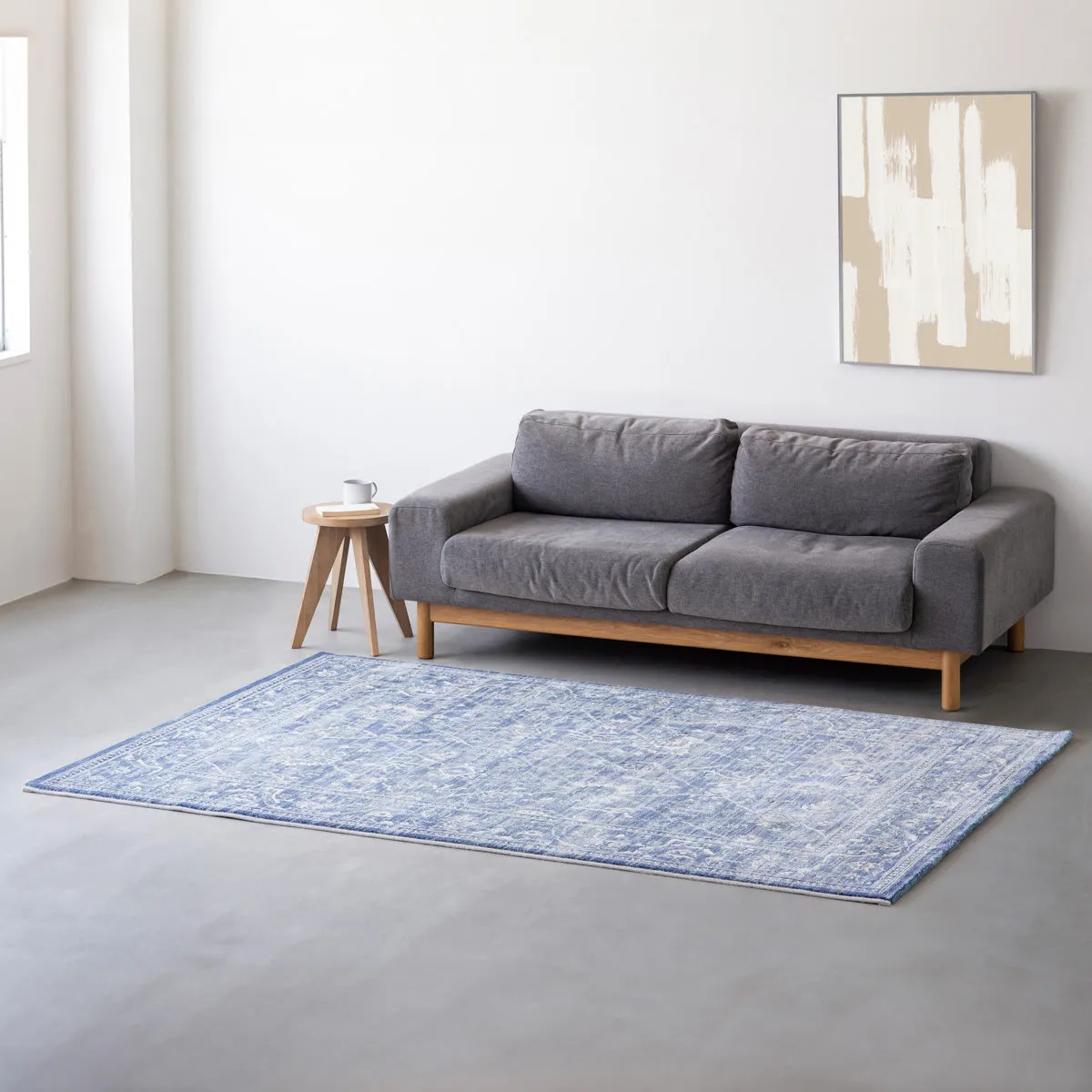 Artistic Blue Persian Motif Rug　160×230