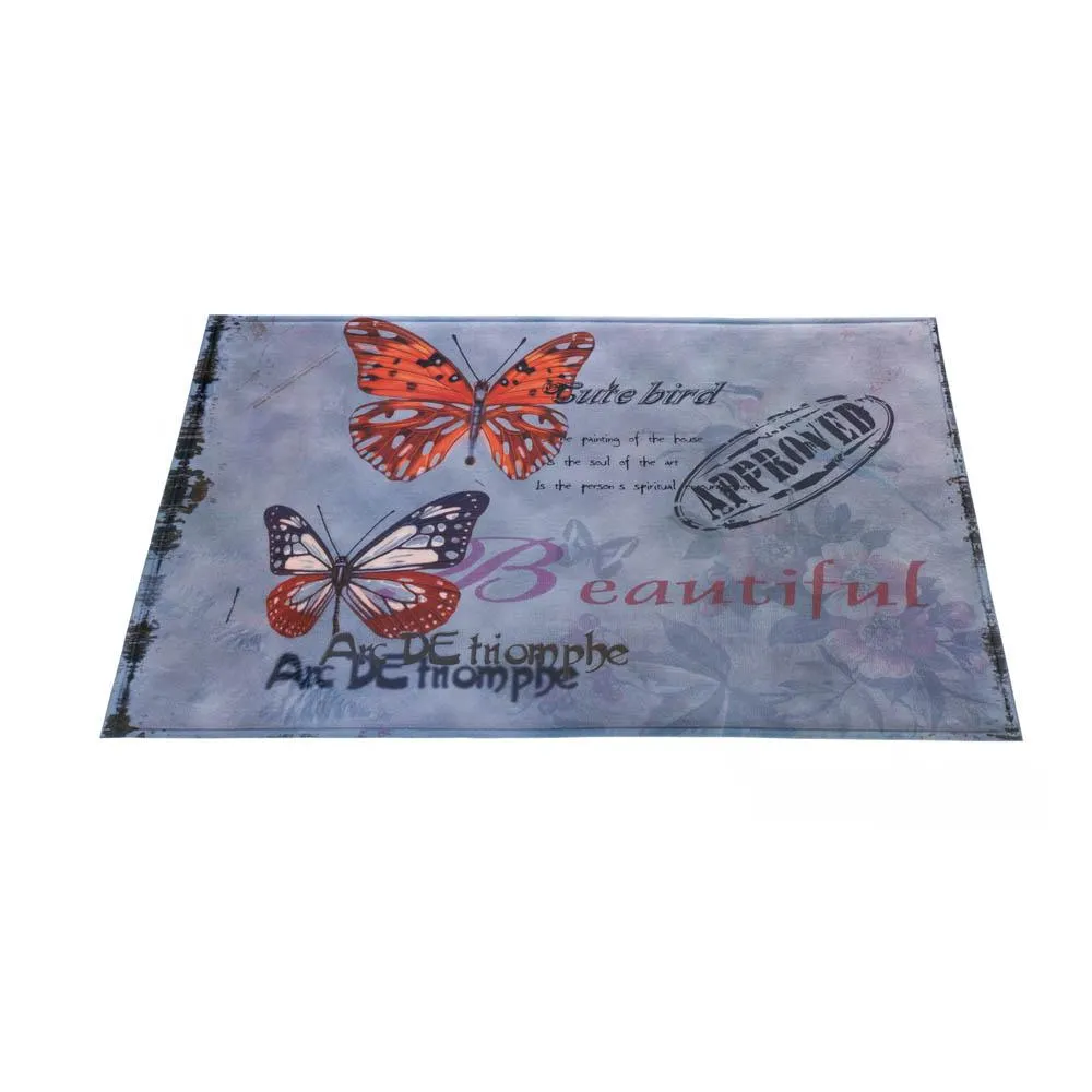 Artistic Butterfly Floor Mat