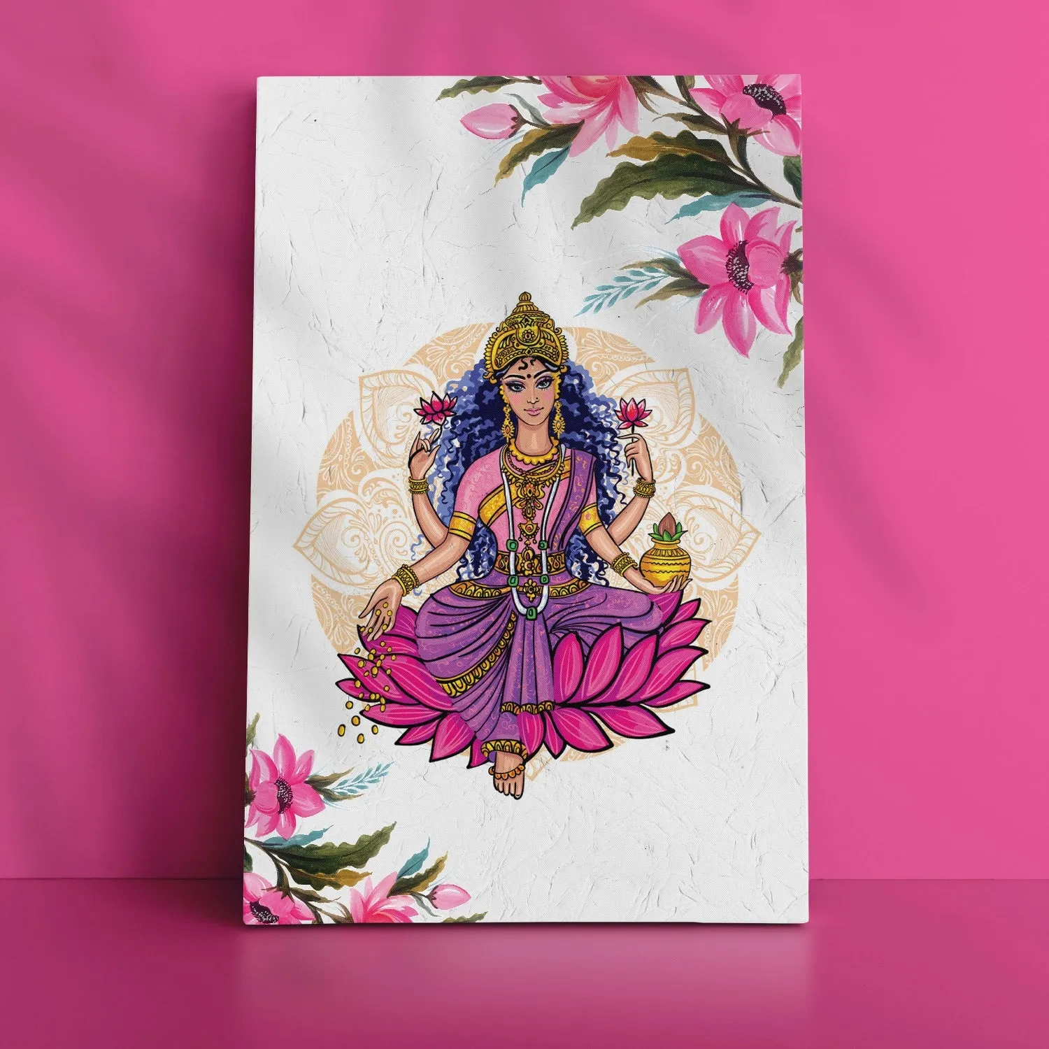 Artistic Goddess Lakshmi Portrait