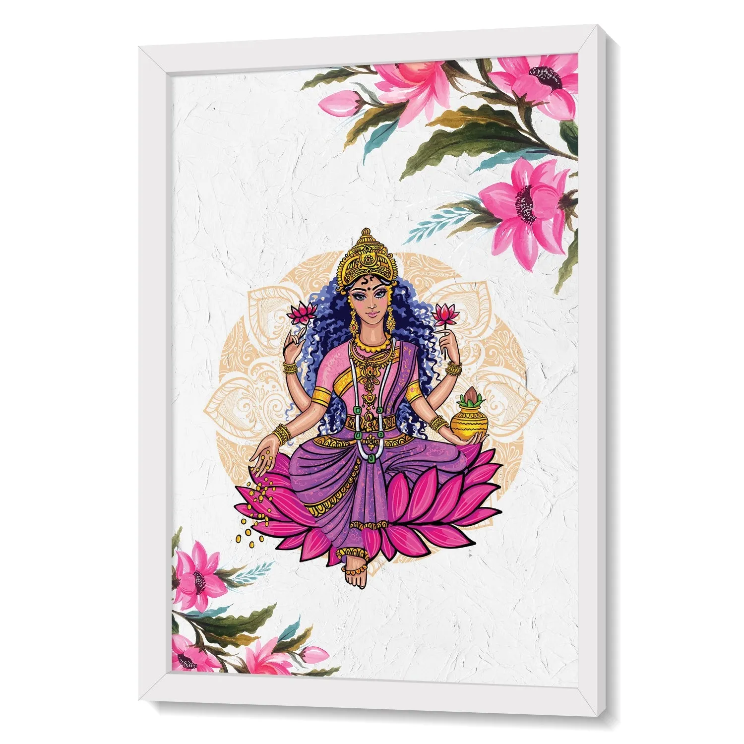 Artistic Goddess Lakshmi Portrait