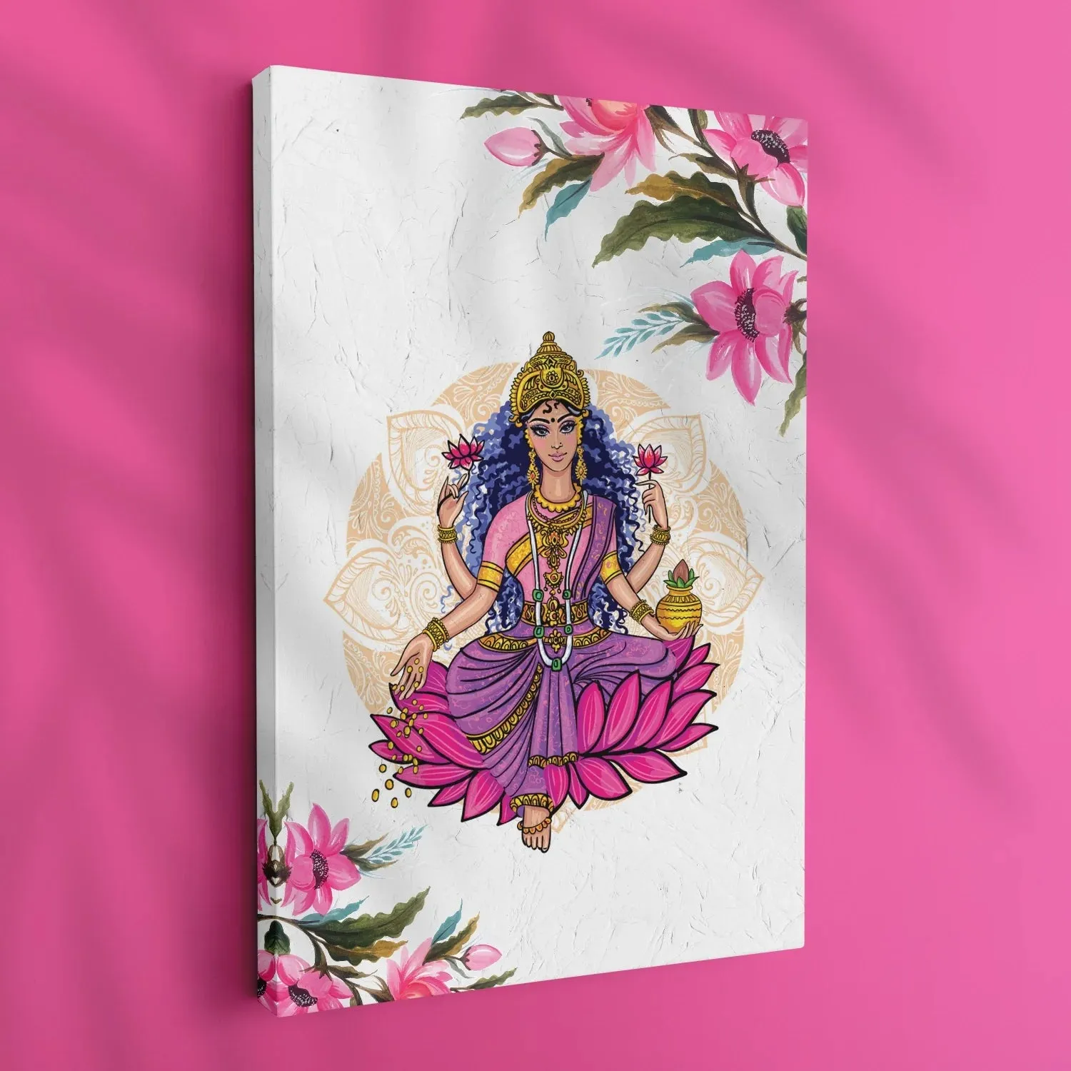 Artistic Goddess Lakshmi Portrait