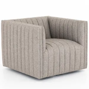 Augustine Swivel Chair, Orly Natural