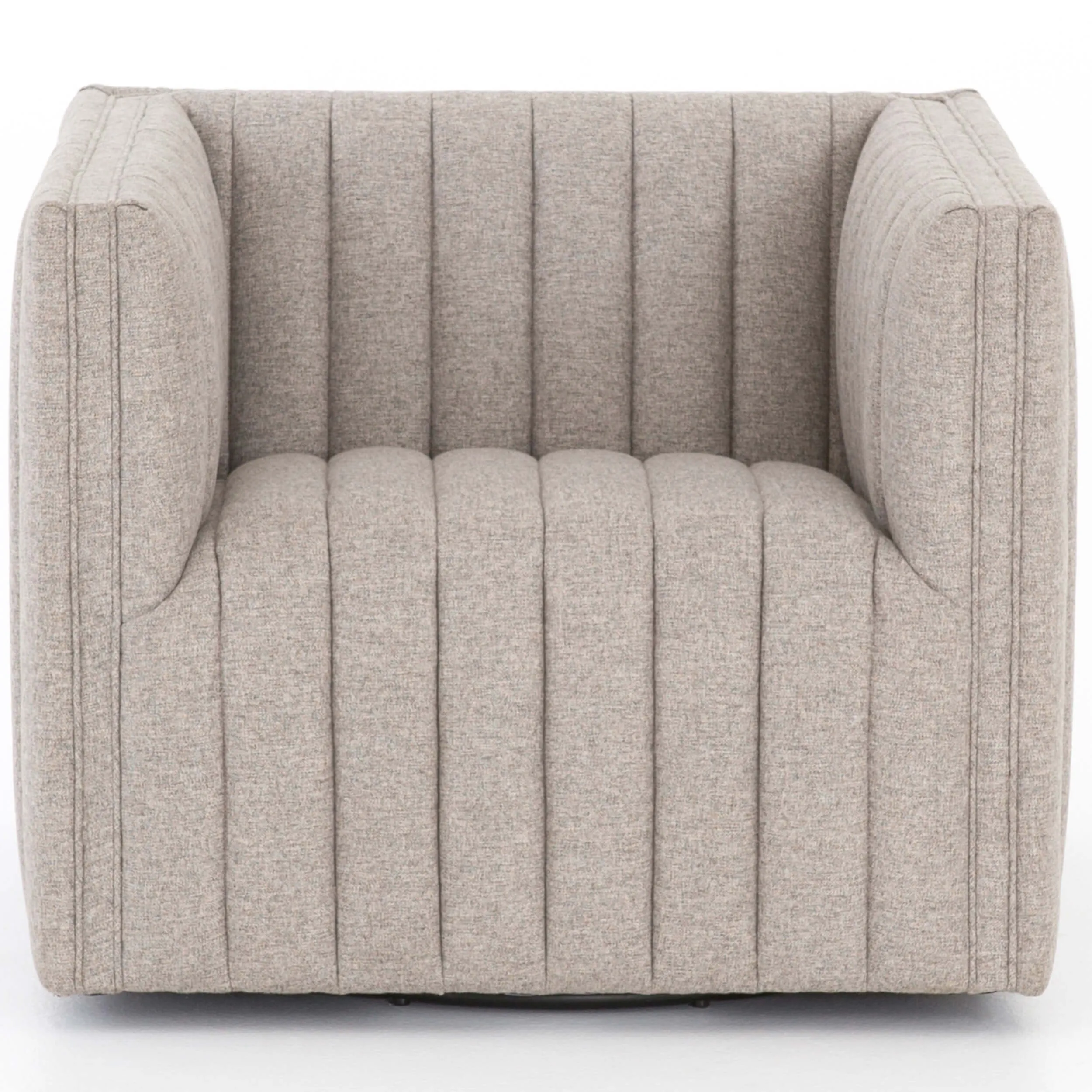 Augustine Swivel Chair, Orly Natural