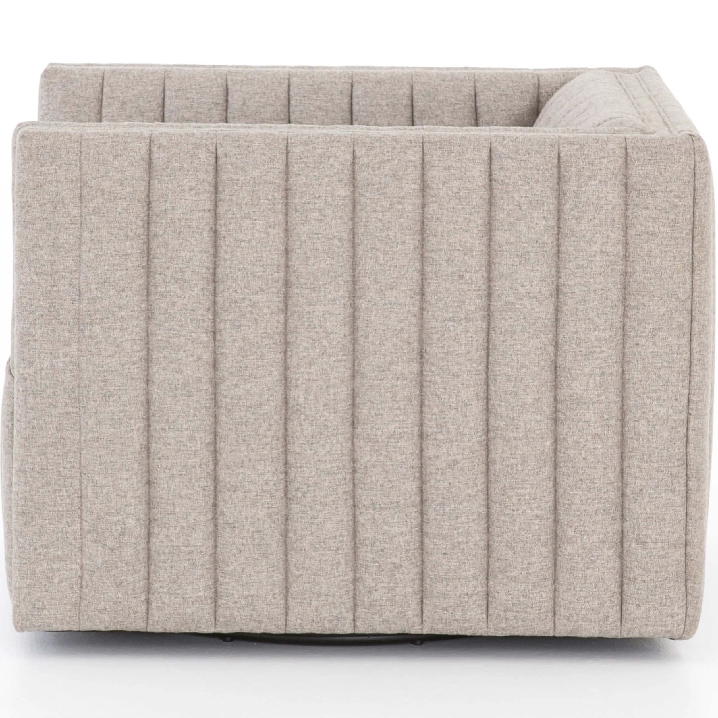 Augustine Swivel Chair, Orly Natural
