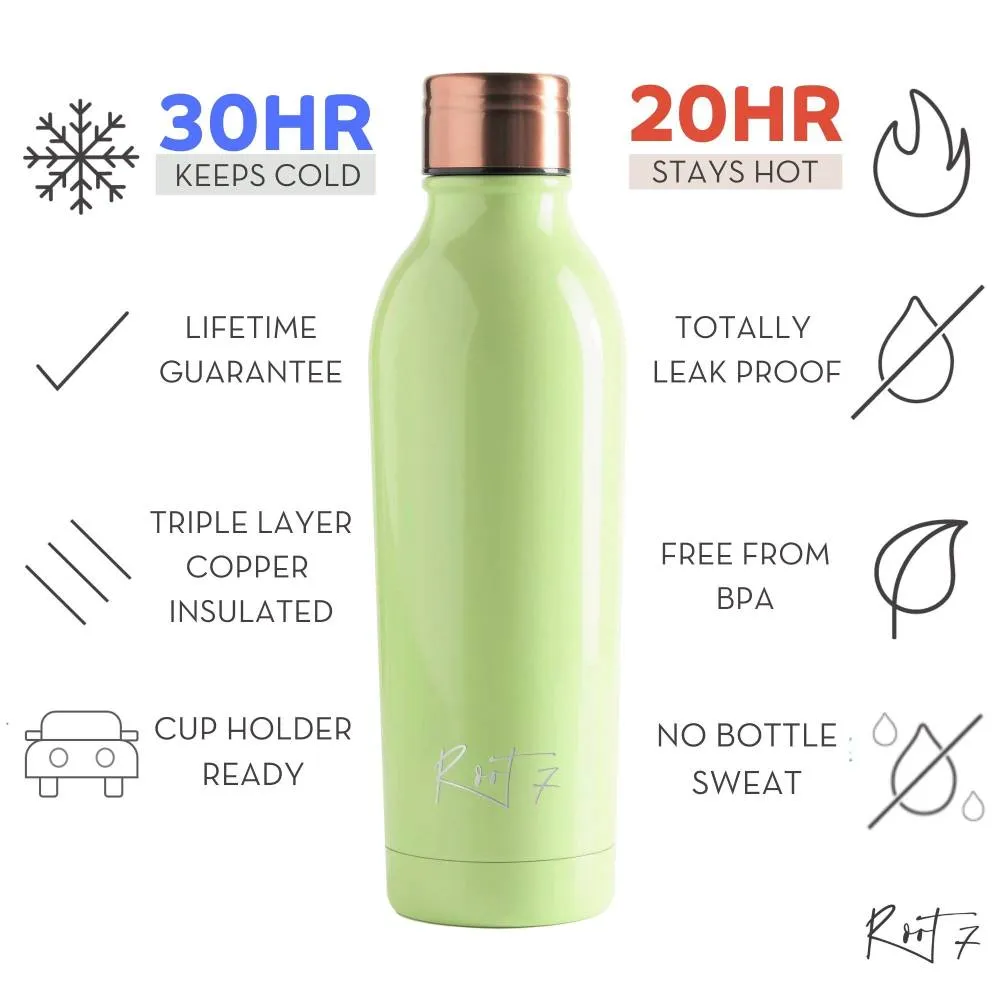 Avocado Green Water Bottle