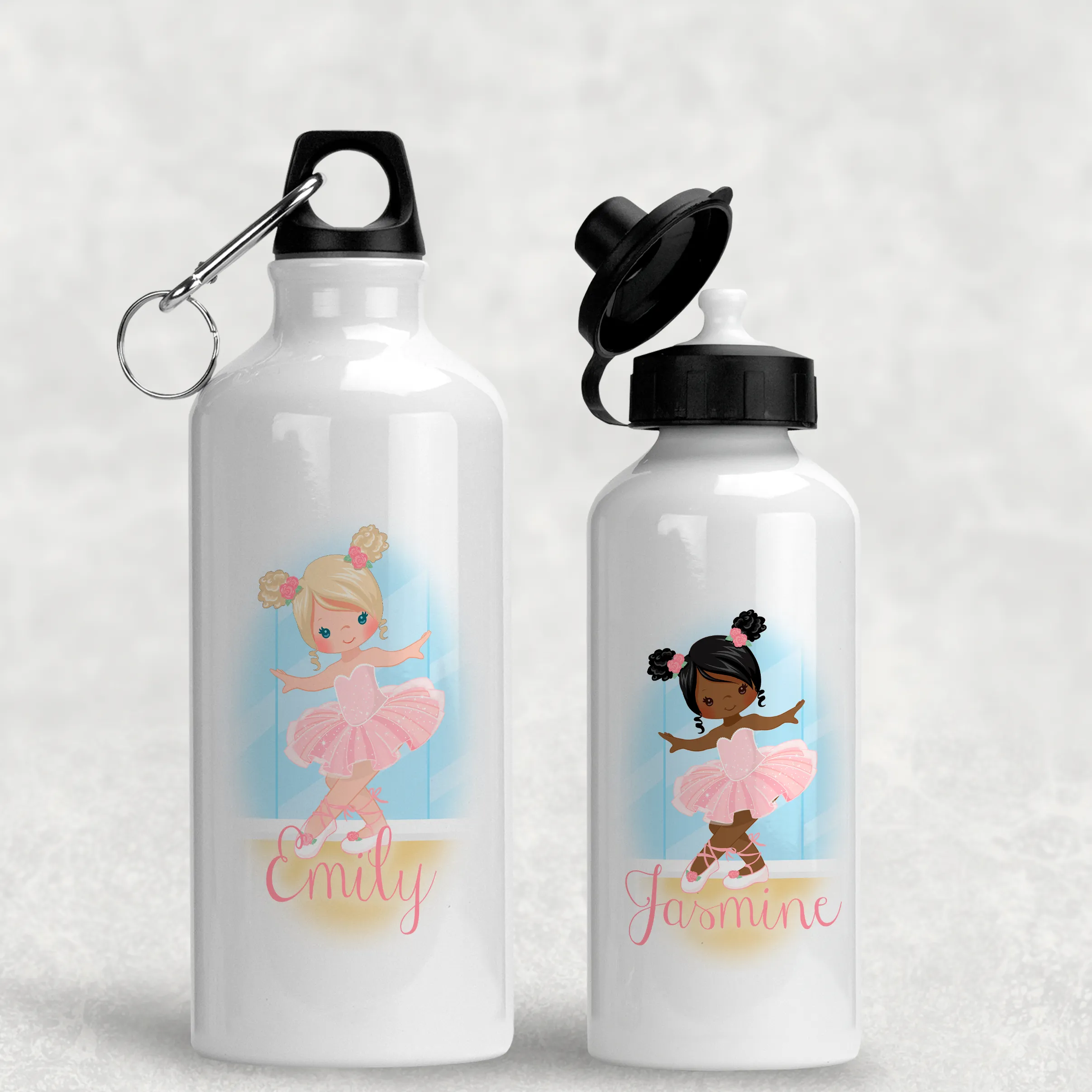 Ballet Room Personalised Aluminium Water Bottle 400/600ml