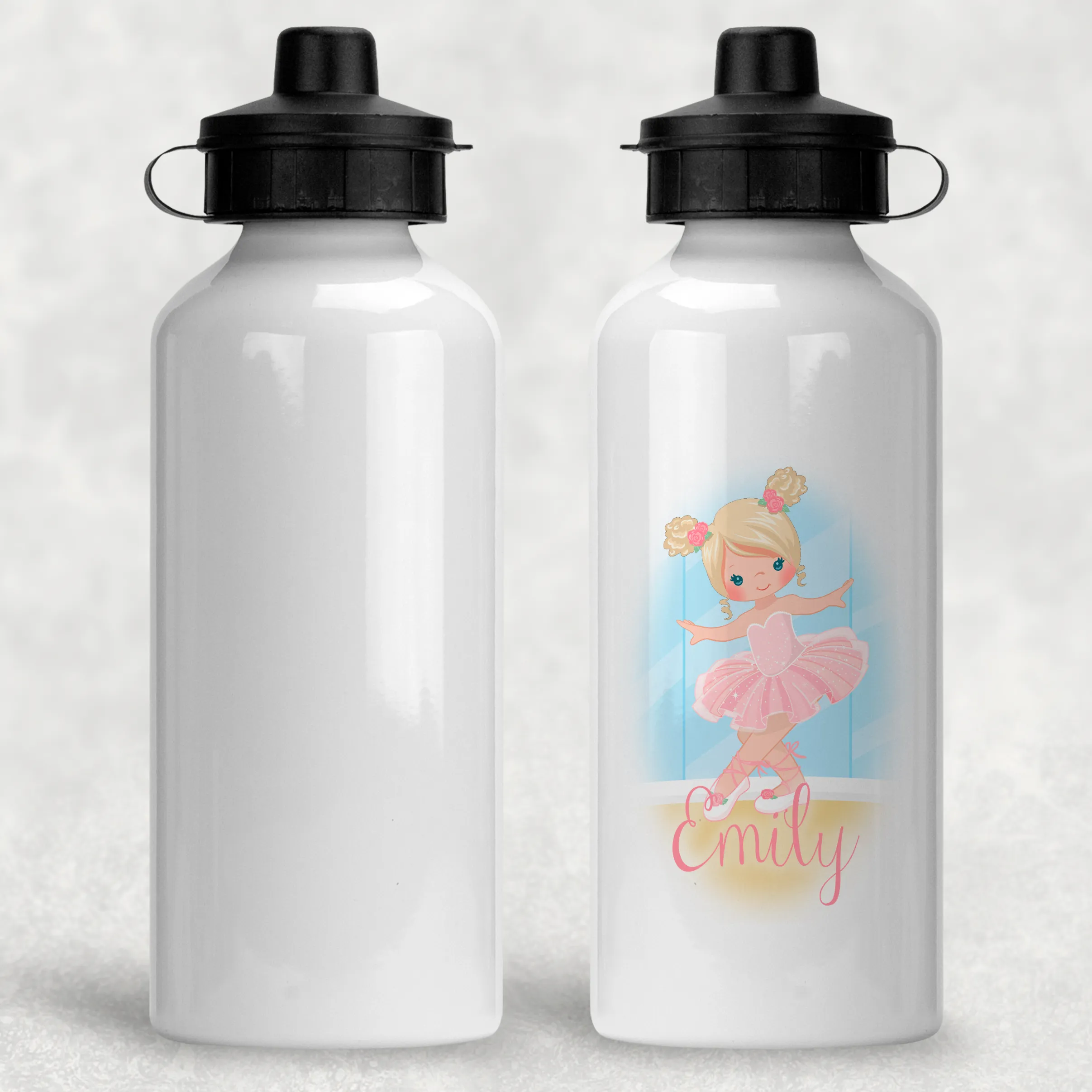 Ballet Room Personalised Aluminium Water Bottle 400/600ml