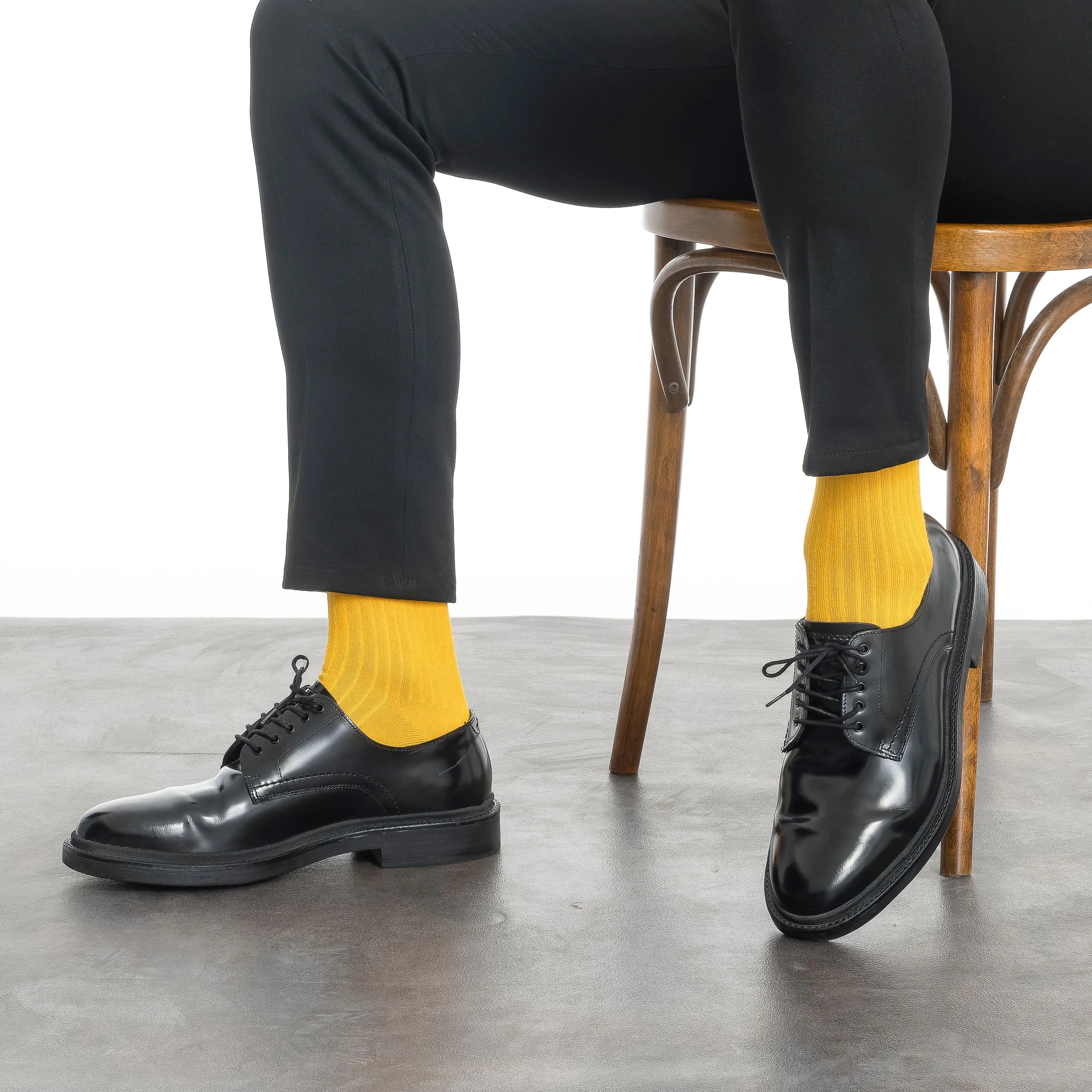 Bambooven Men’s Dress & Trouser Socks – Odor-Free Bamboo (6 Pairs) 420