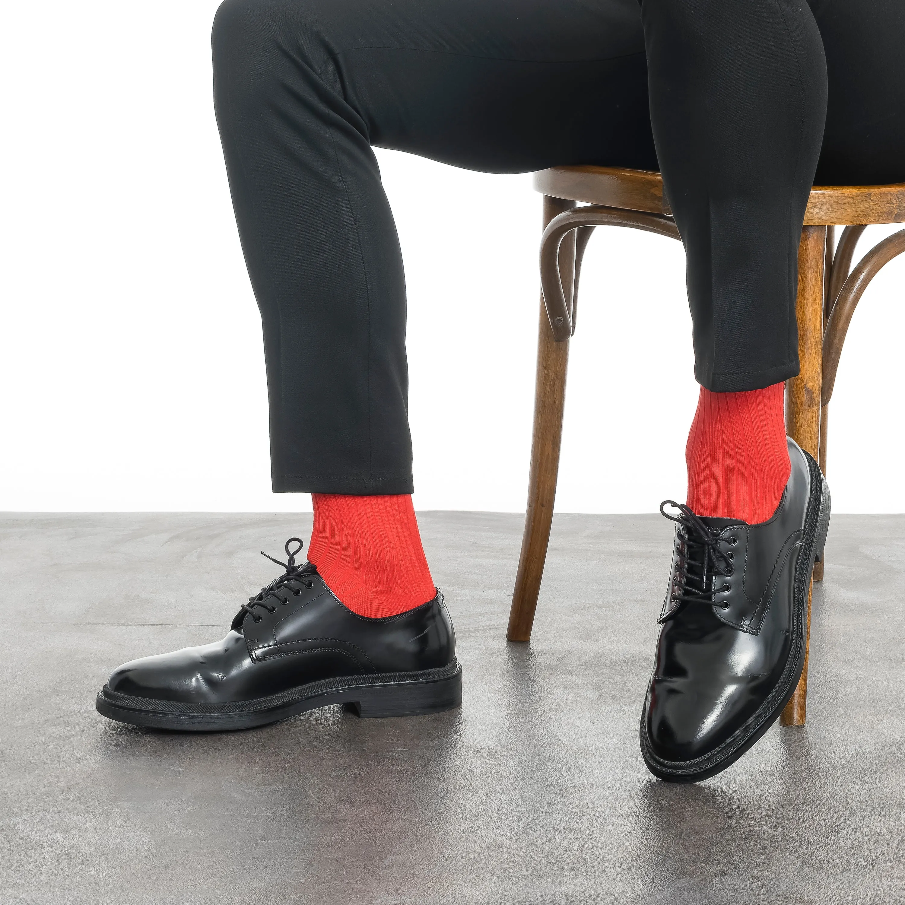Bambooven Men’s Dress & Trouser Socks – Odor-Free Bamboo (6 Pairs) 420