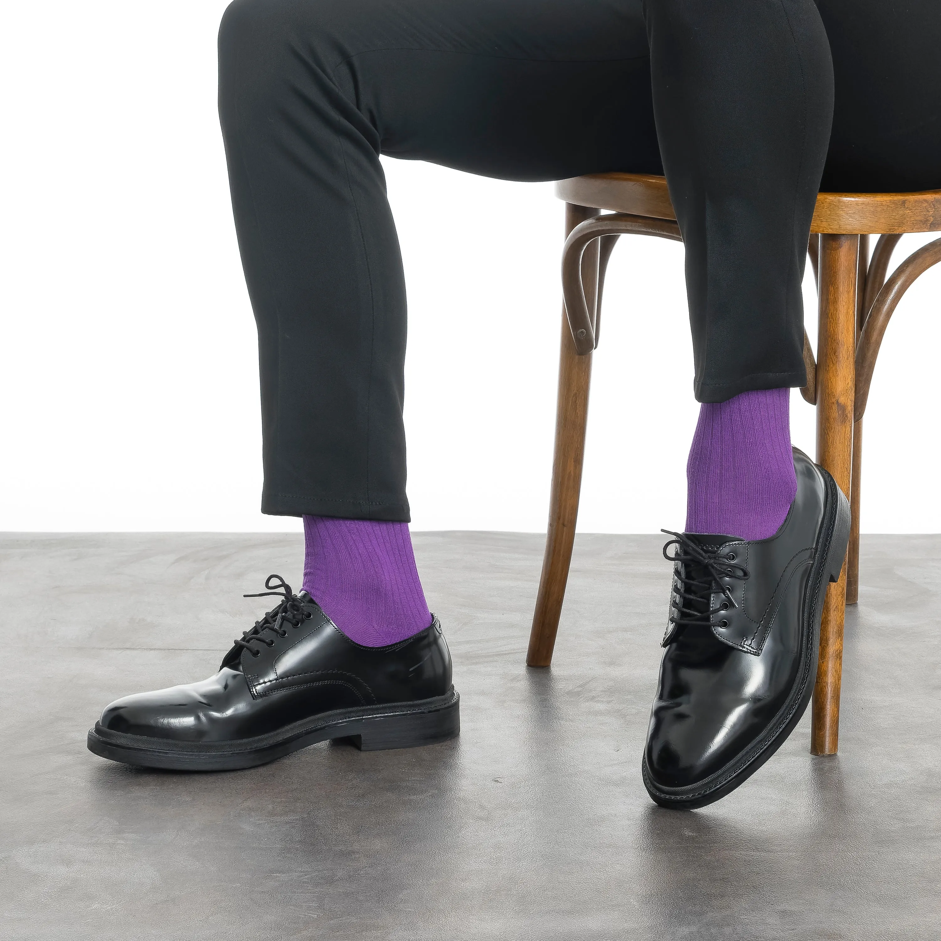 Bambooven Men’s Dress & Trouser Socks – Odor-Free Bamboo (6 Pairs) 420