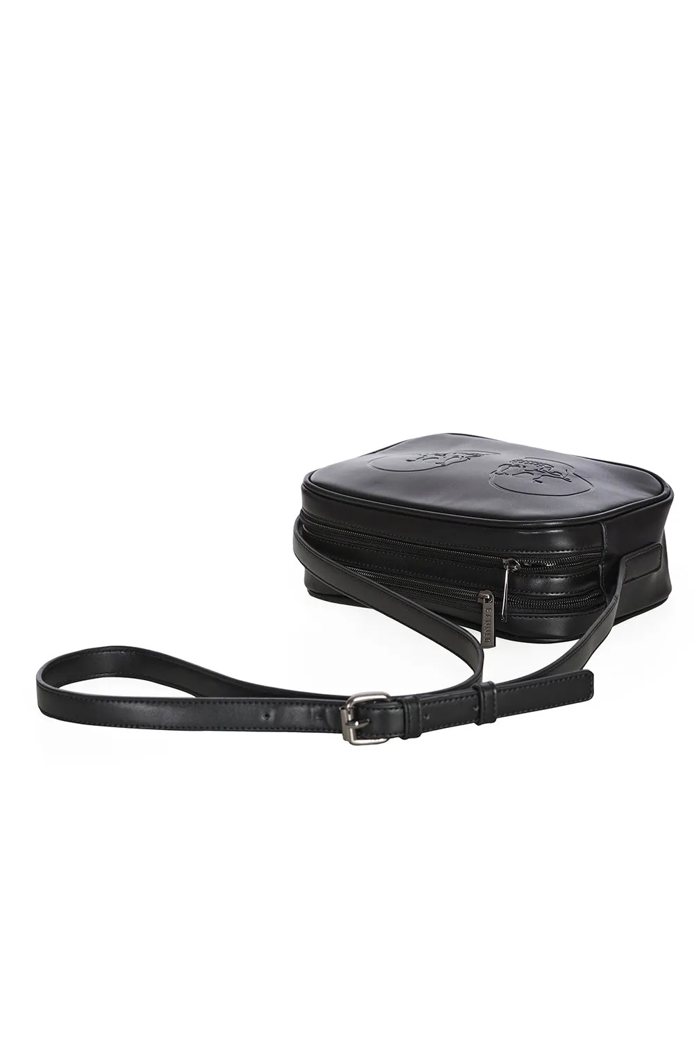 Banned Apparel - Twin Skull Crossbody Bag