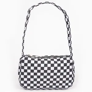 Black & White Checker Purse