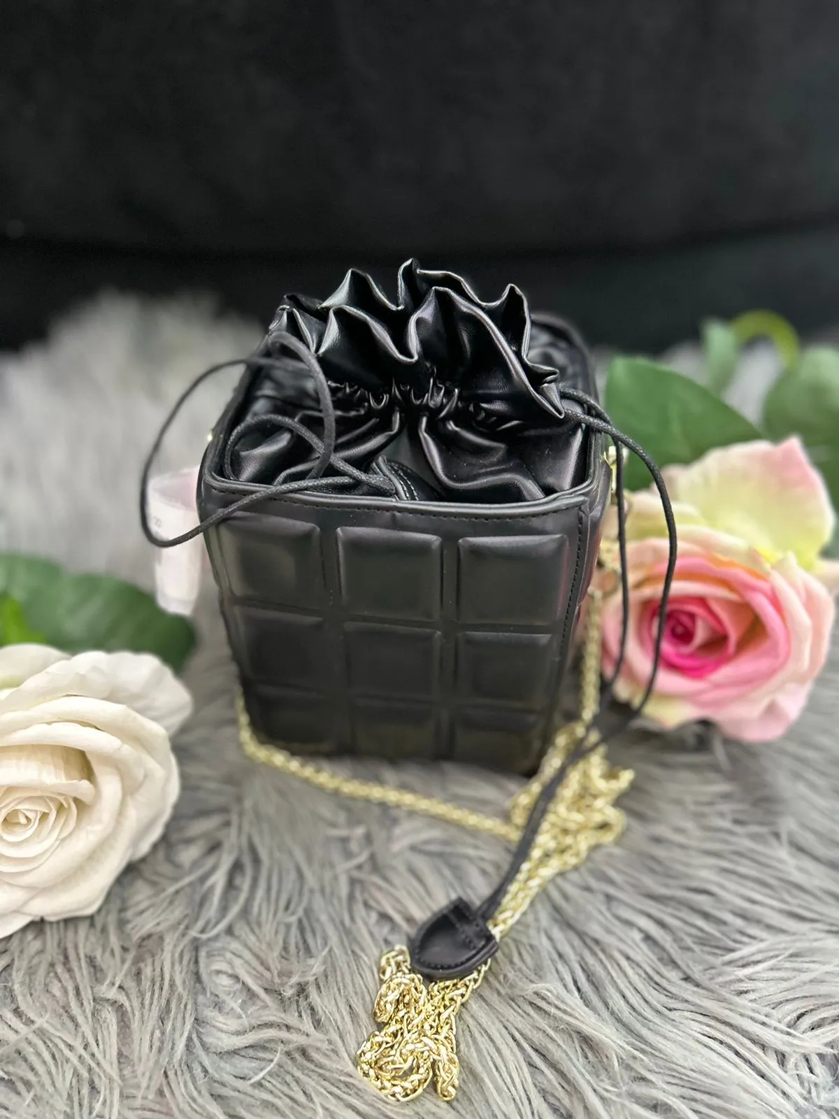 Black Cube mini bag