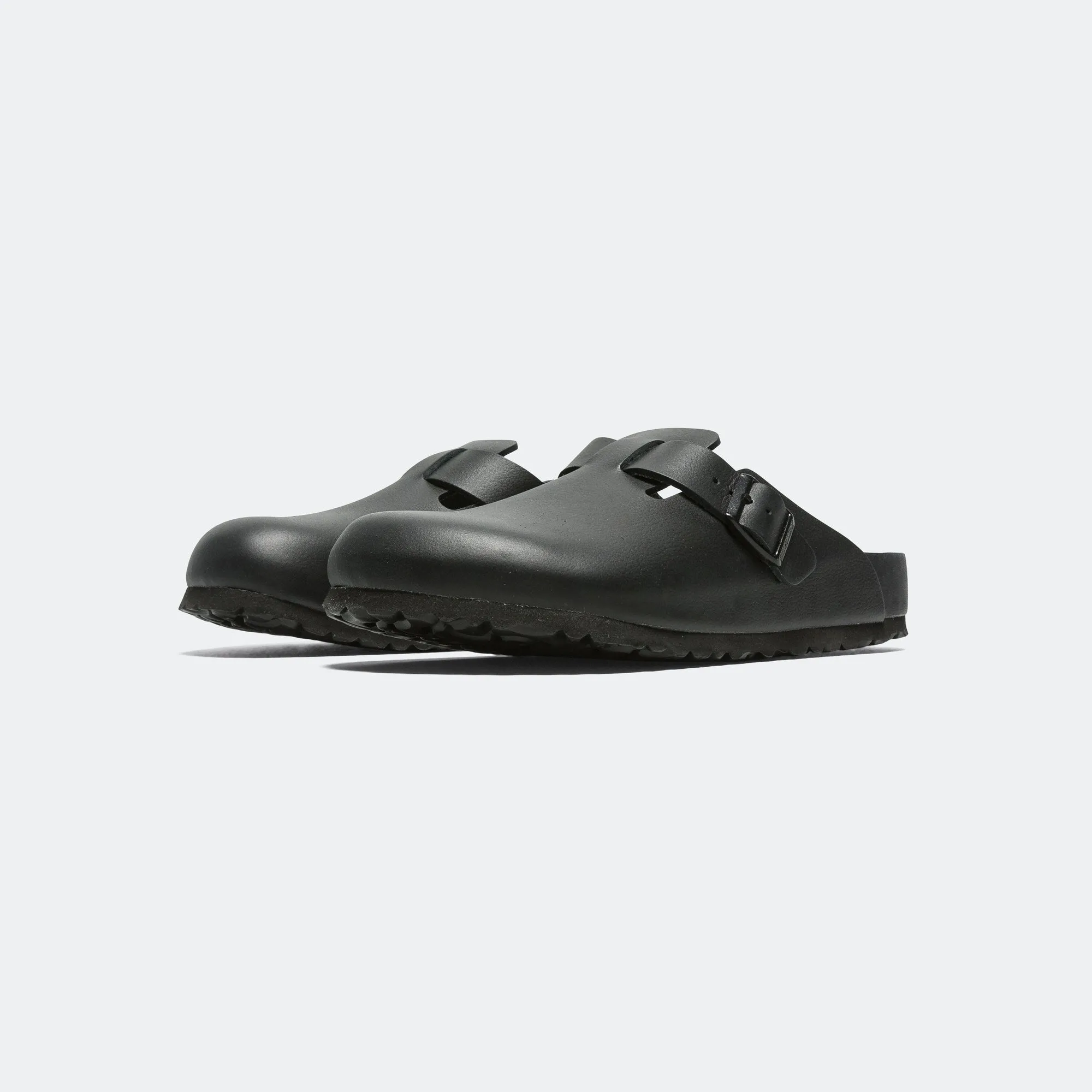 Boston Exquisite - Black Natural Leather
