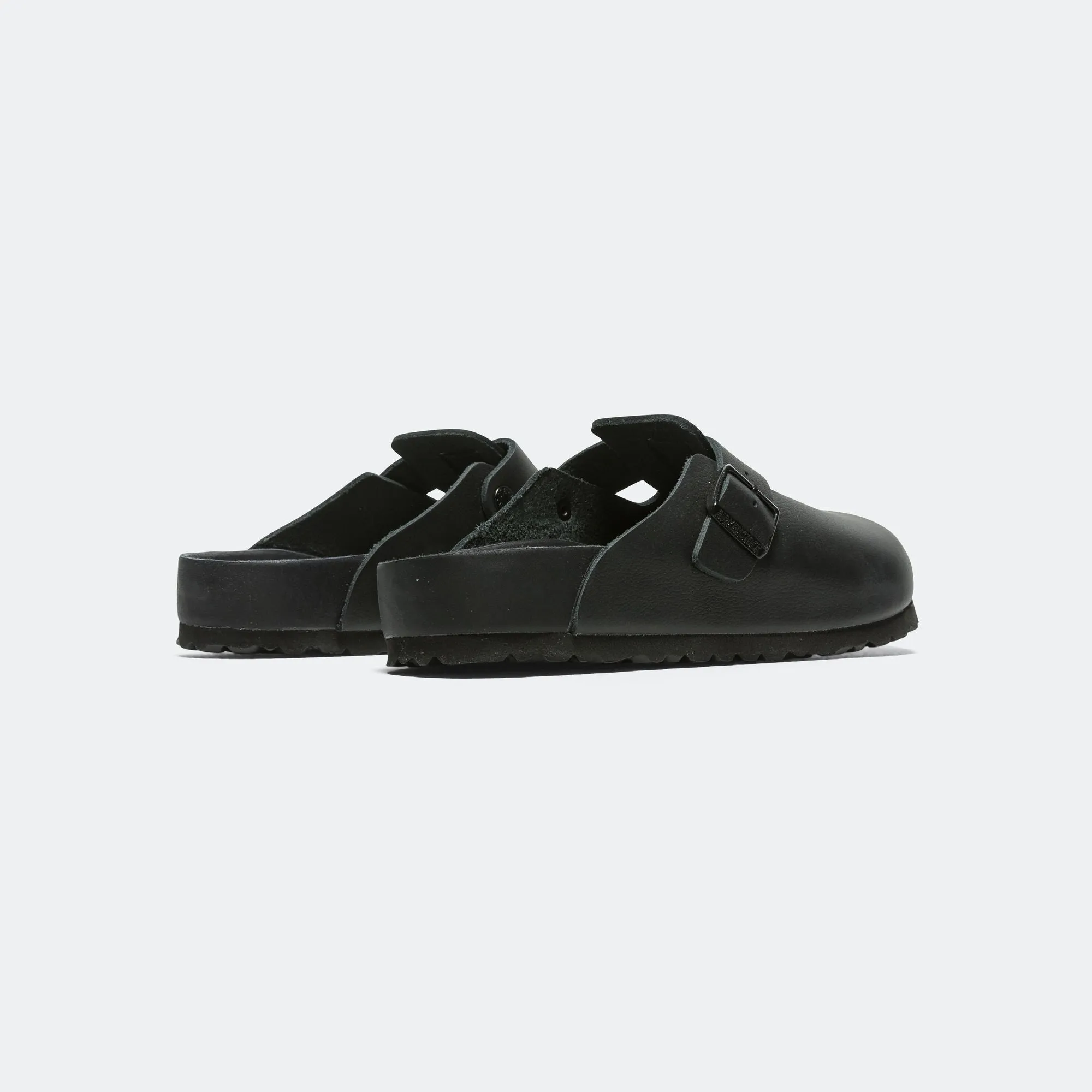 Boston Exquisite - Black Natural Leather