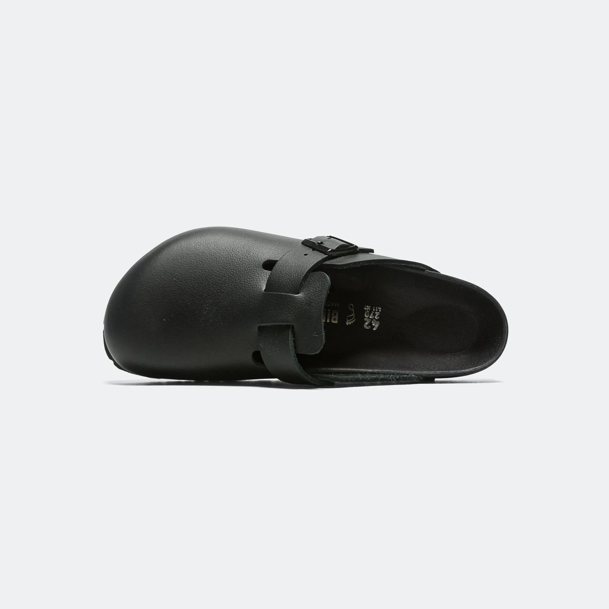 Boston Exquisite - Black Natural Leather