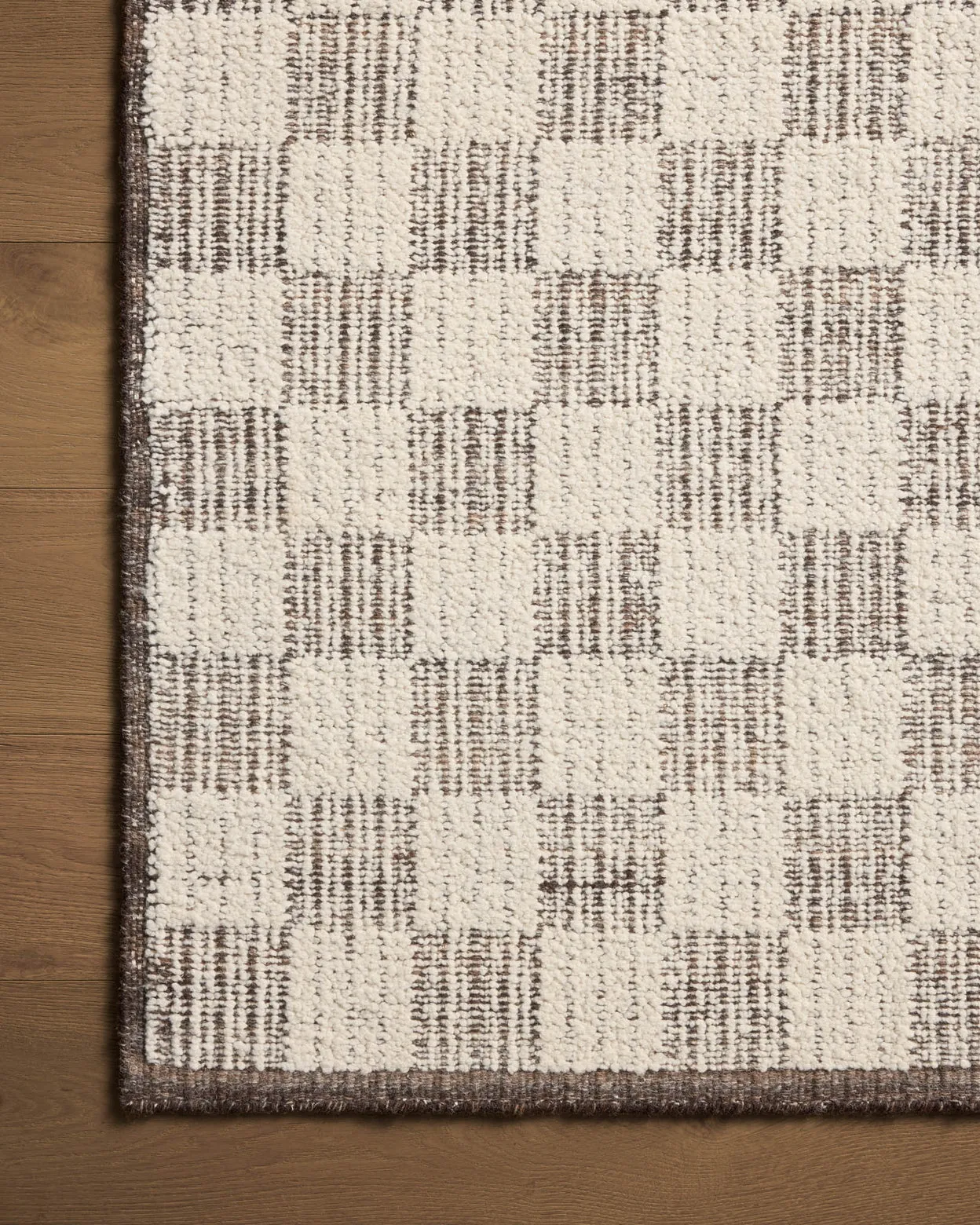 Brigette Romanek x Loloi Knox Ivory / Mocha Rug