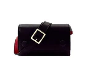 Button Accent Color Block Fanny Pack