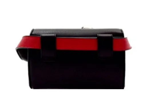 Button Accent Color Block Fanny Pack
