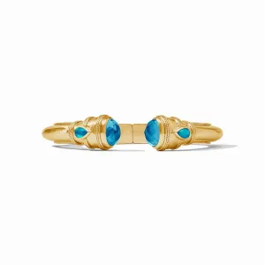 Cannes Demi Cuff - Iridescent London Blue