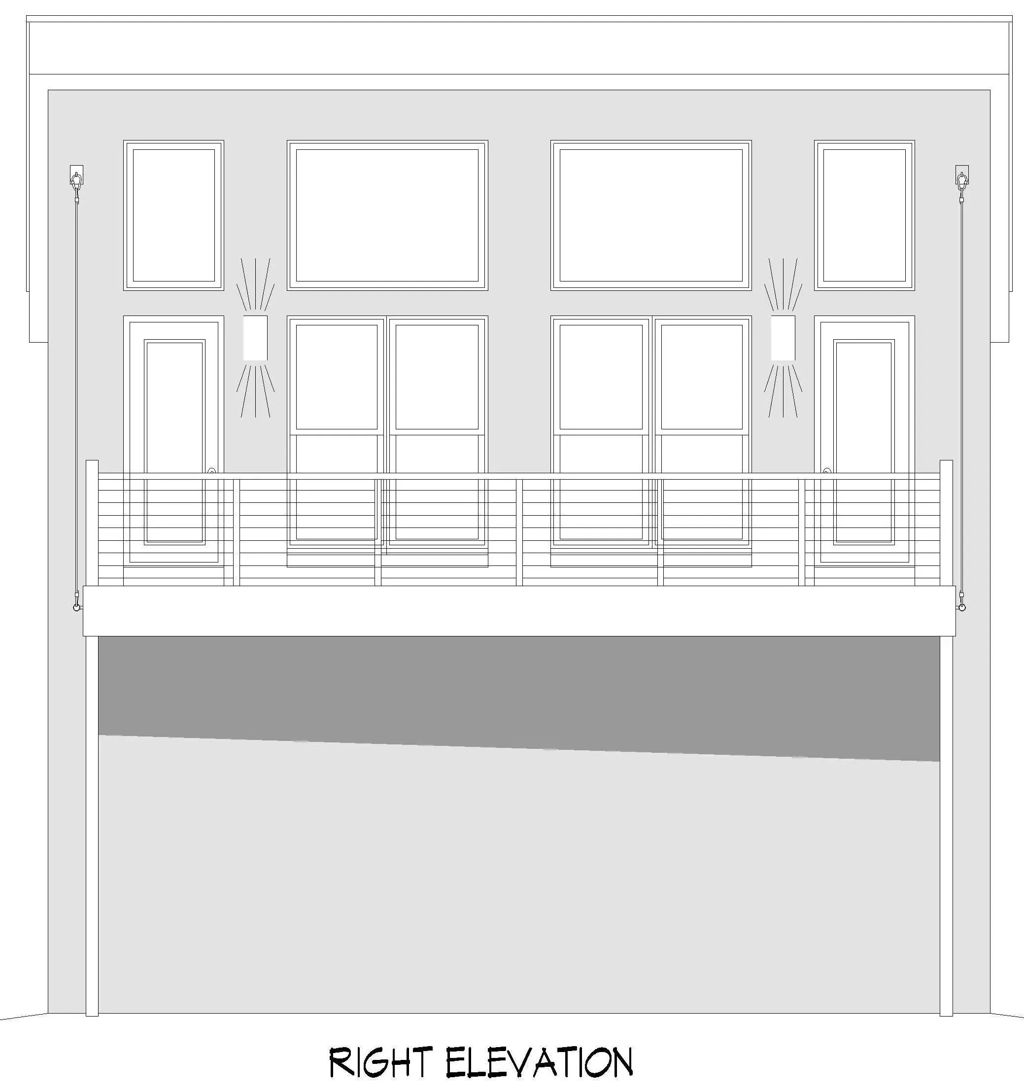 Charming 1-Bedroom House Plan with Spacious Balcony