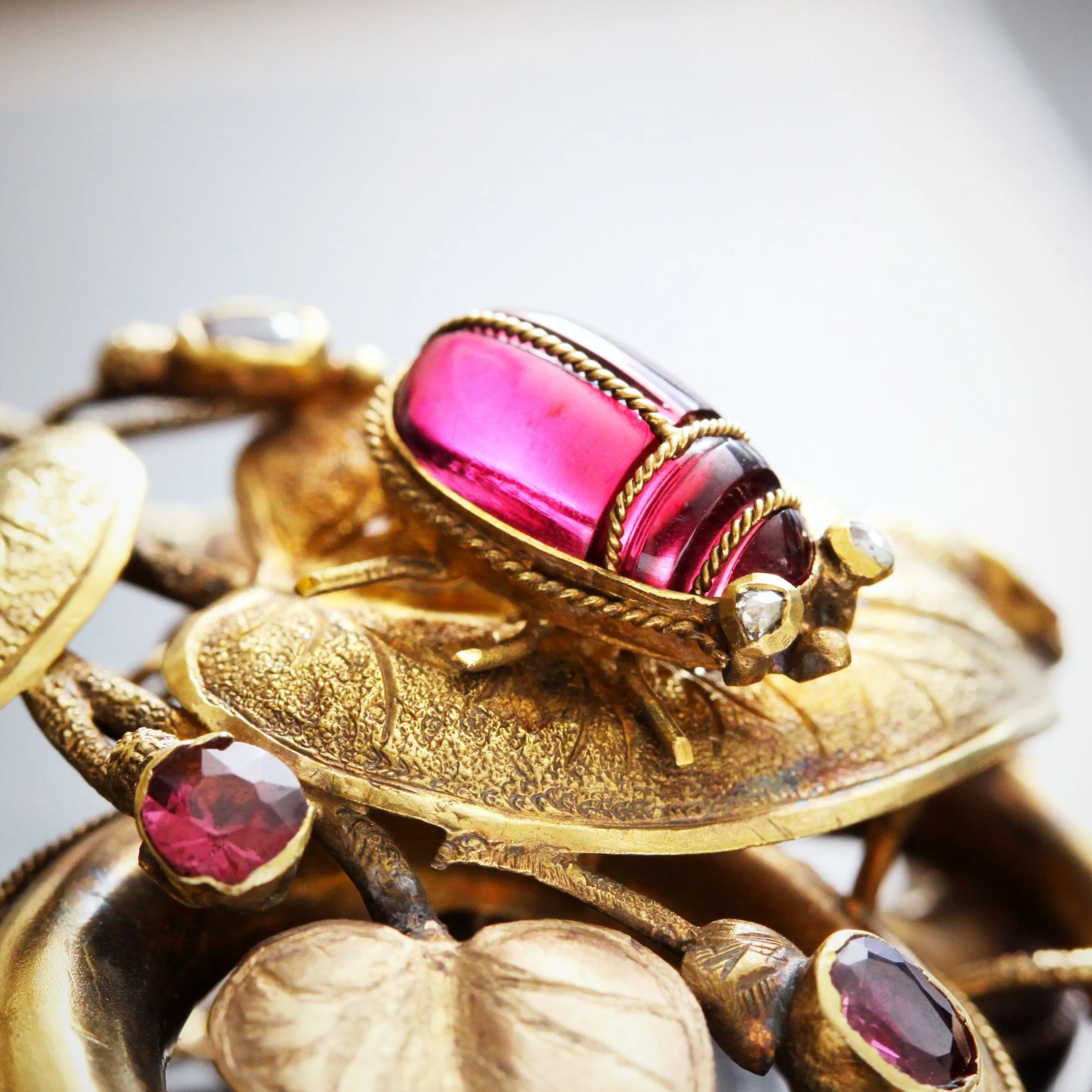 Circa 1860 Most Exquisite Antique Victorian Brooch