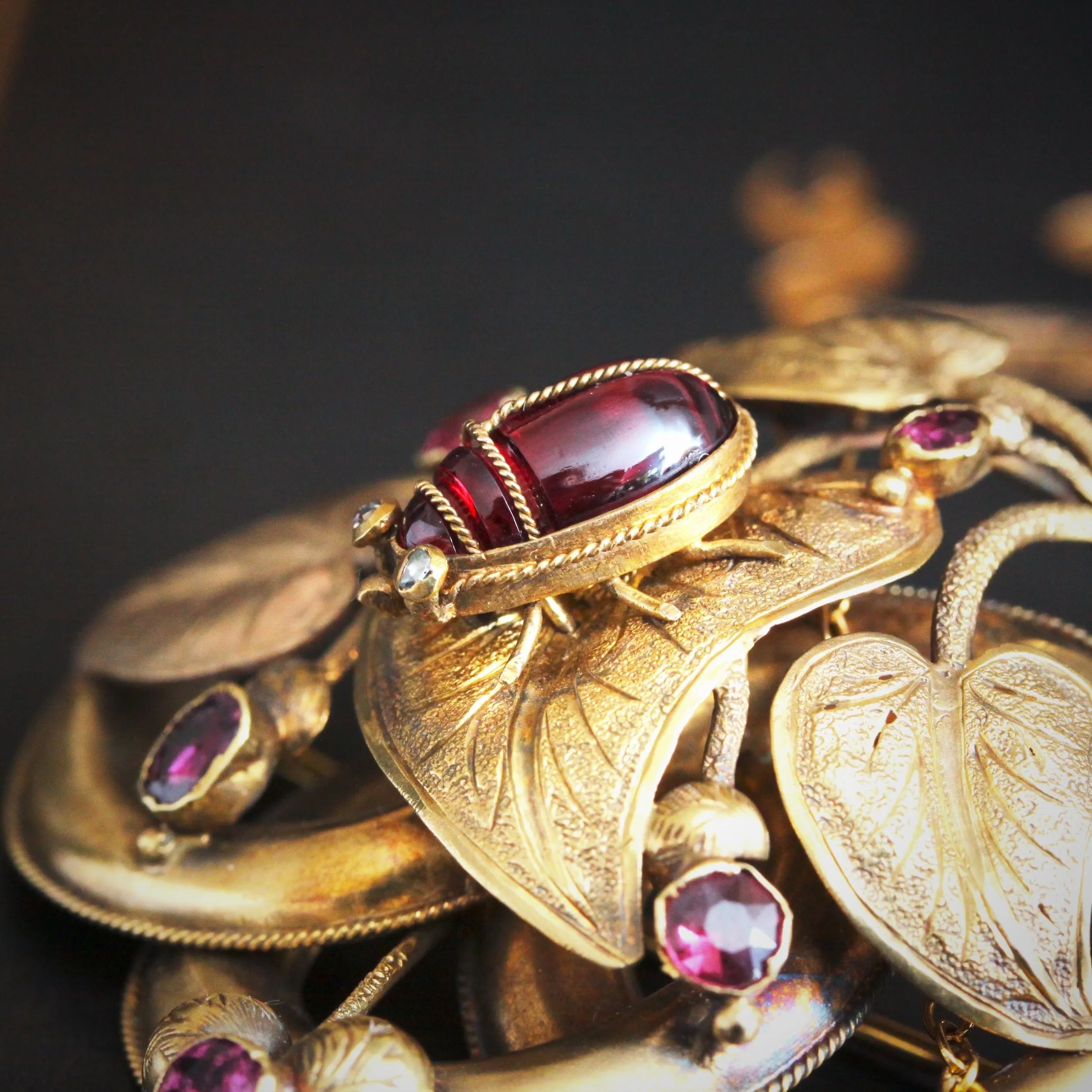 Circa 1860 Most Exquisite Antique Victorian Brooch