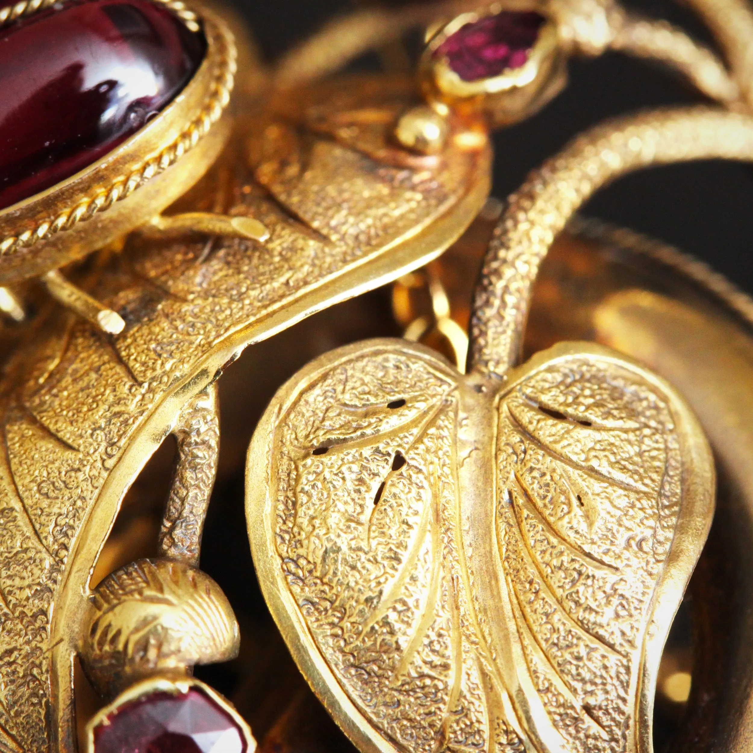 Circa 1860 Most Exquisite Antique Victorian Brooch