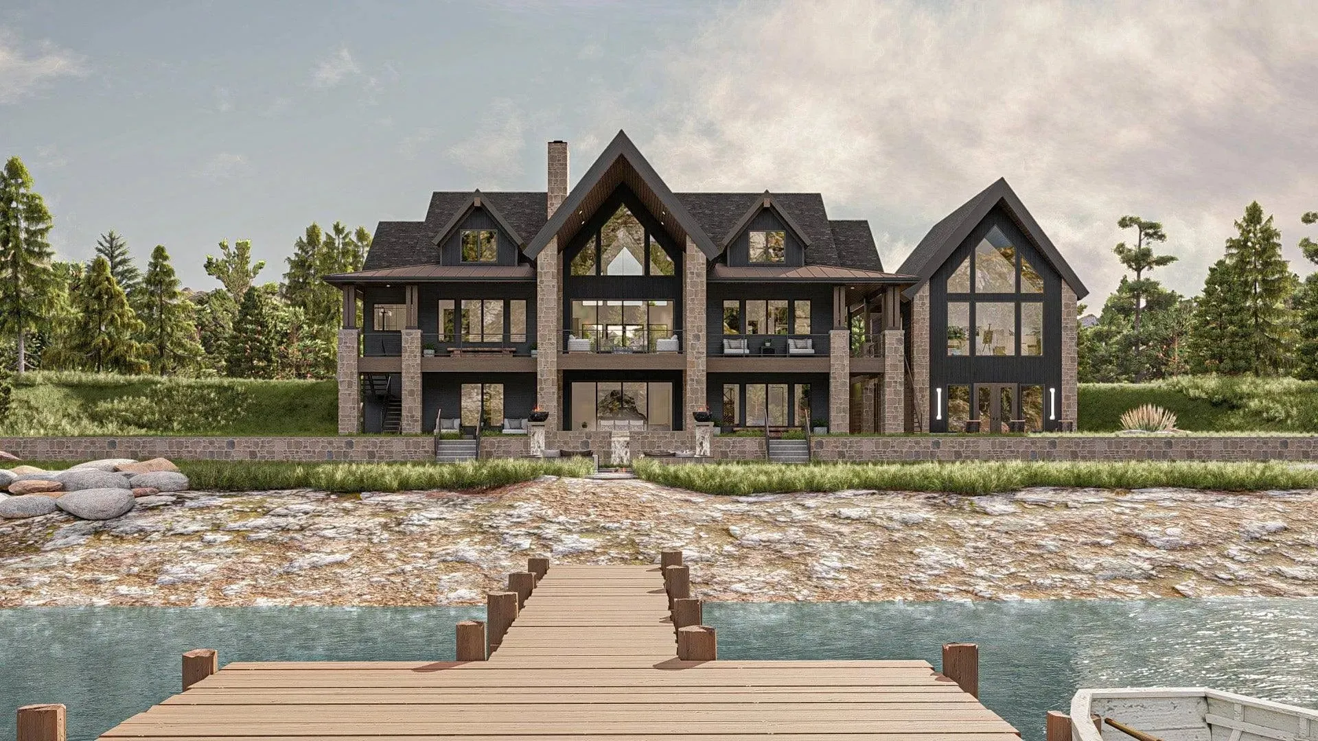 Contemporary Home with Walkout Basement (2,813 sq ft)