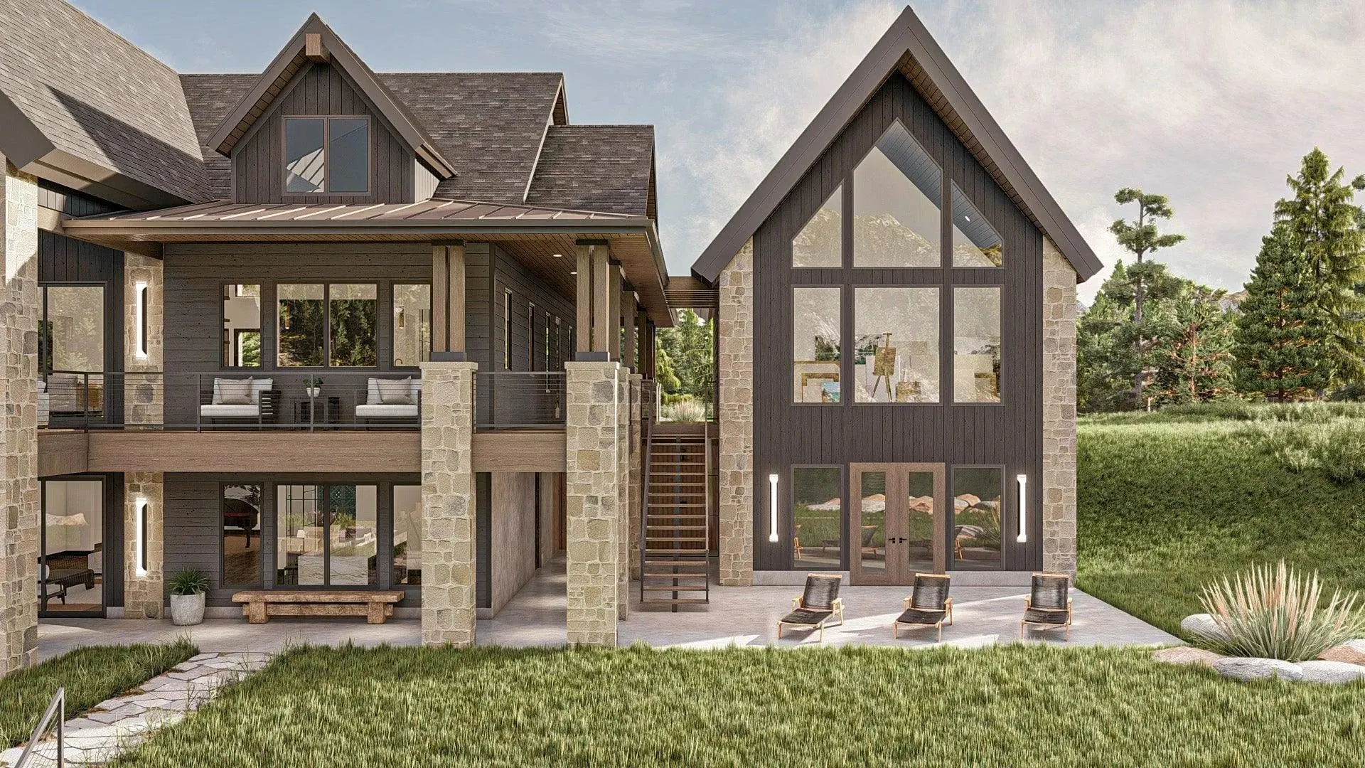 Contemporary Home with Walkout Basement (2,813 sq ft)