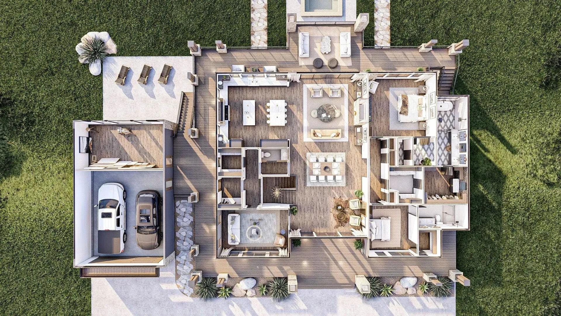 Contemporary Home with Walkout Basement (2,813 sq ft)