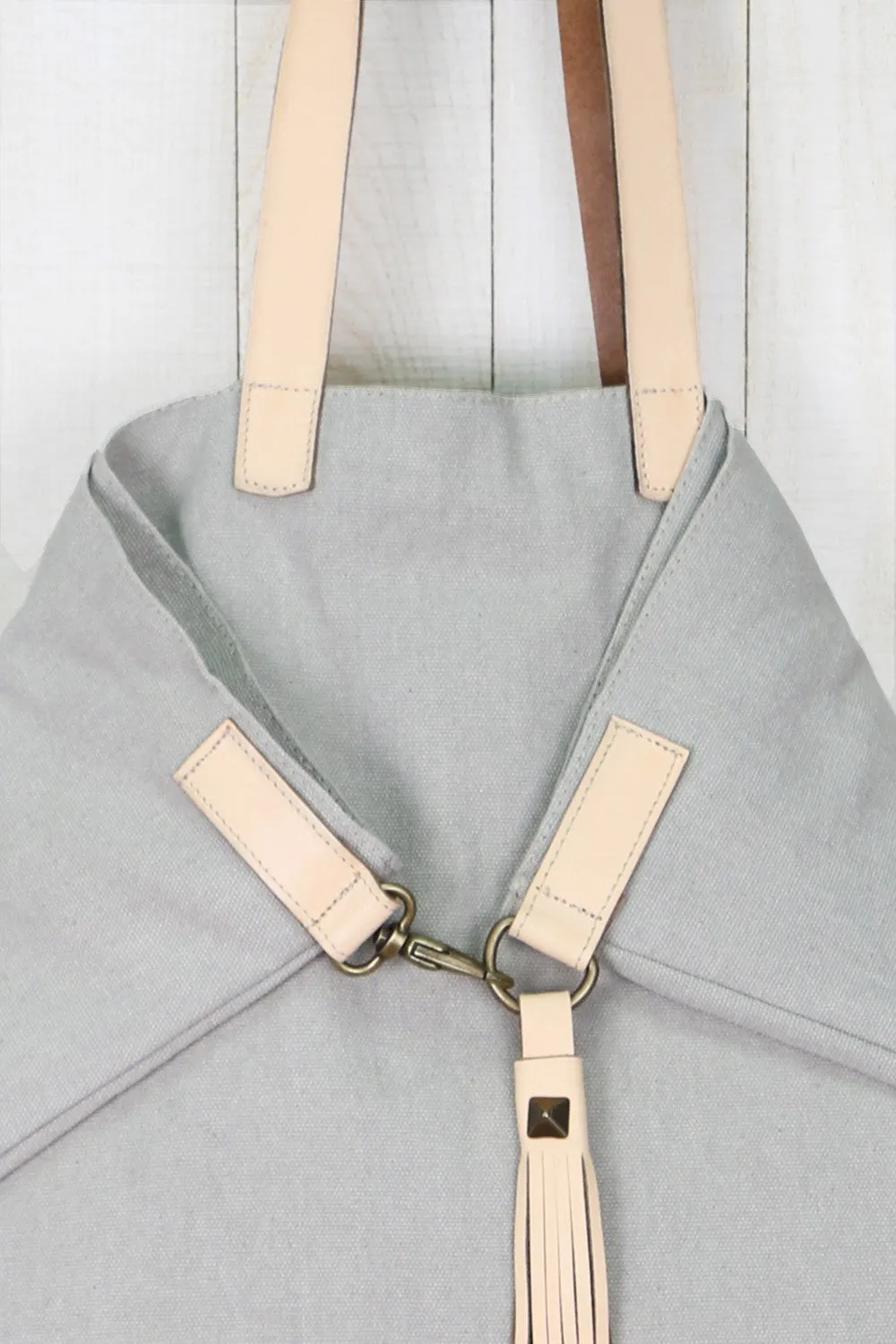 Convertible Shaped Large Tote Bag