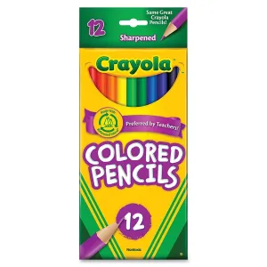 Crayola Colored Pencils - 12 Colors