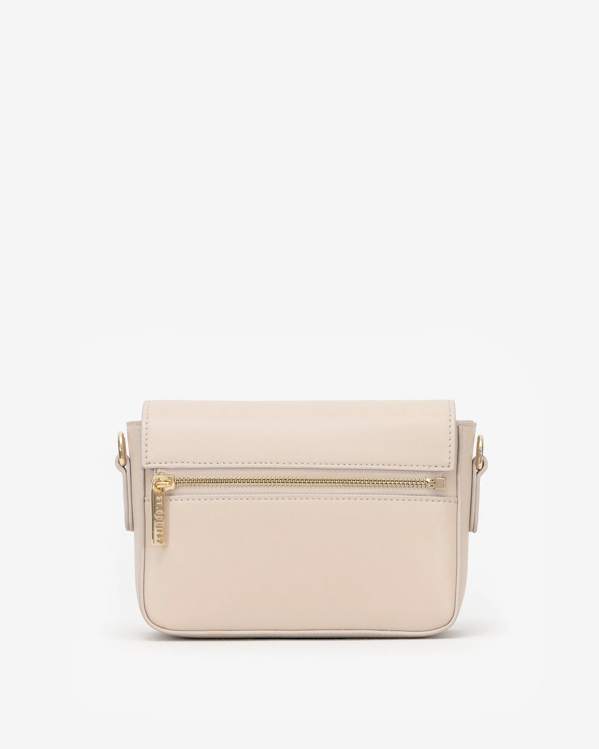 Crossbody Bag in Light Sand with Personalised Hardware